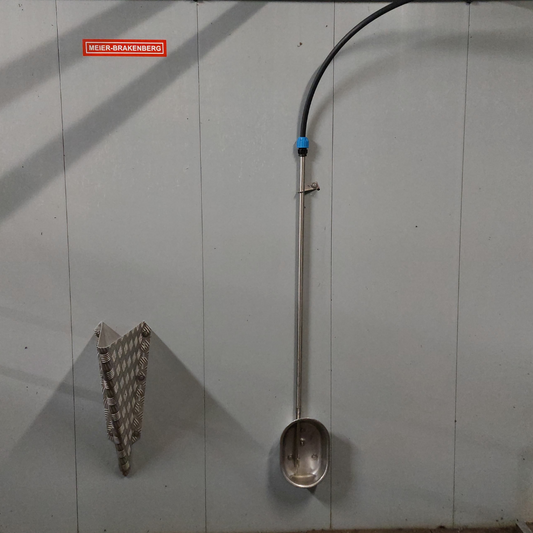 Edelstahl-Beckentränke für Mastschweine - Porkypellets